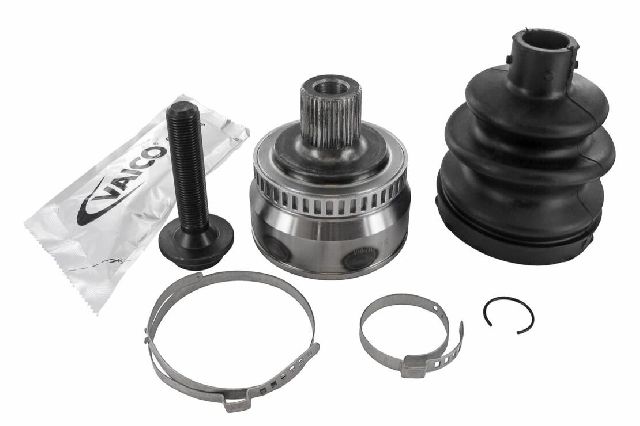 2002-2009 Audi A4 Quattro CV Joint Kit - Front Left Outer or Front Right Outer (Vaico)