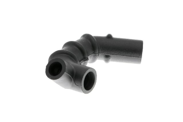 1984-1993 Mercedes-Benz 190E Engine Crankcase Breather Hose - Idle Speed Actuator To Idle Air Distributor (Vaico)