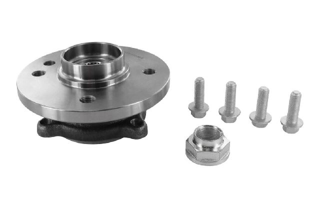 2002-2015 Mini Cooper Wheel Bearing and Hub Assembly - Front (Vaico)