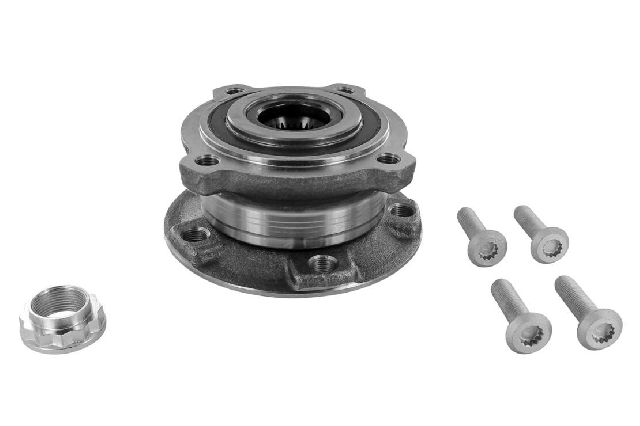 2008-2017 BMW X6 Wheel Bearing and Hub Assembly - Front (Vaico)