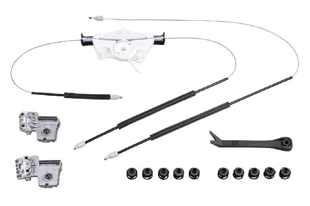 1999-2006 Volkswagen Golf Window Regulator - Front Left (Vaico)