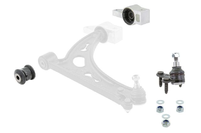 2009-2015 Volkswagen Tiguan Suspension Control Arm Repair Kit - Front Lower (Vaico)