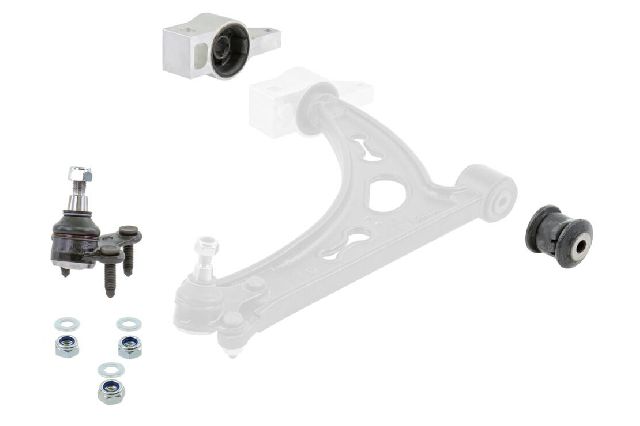2009-2015 Volkswagen Tiguan Suspension Control Arm Repair Kit - Front Lower (Vaico)
