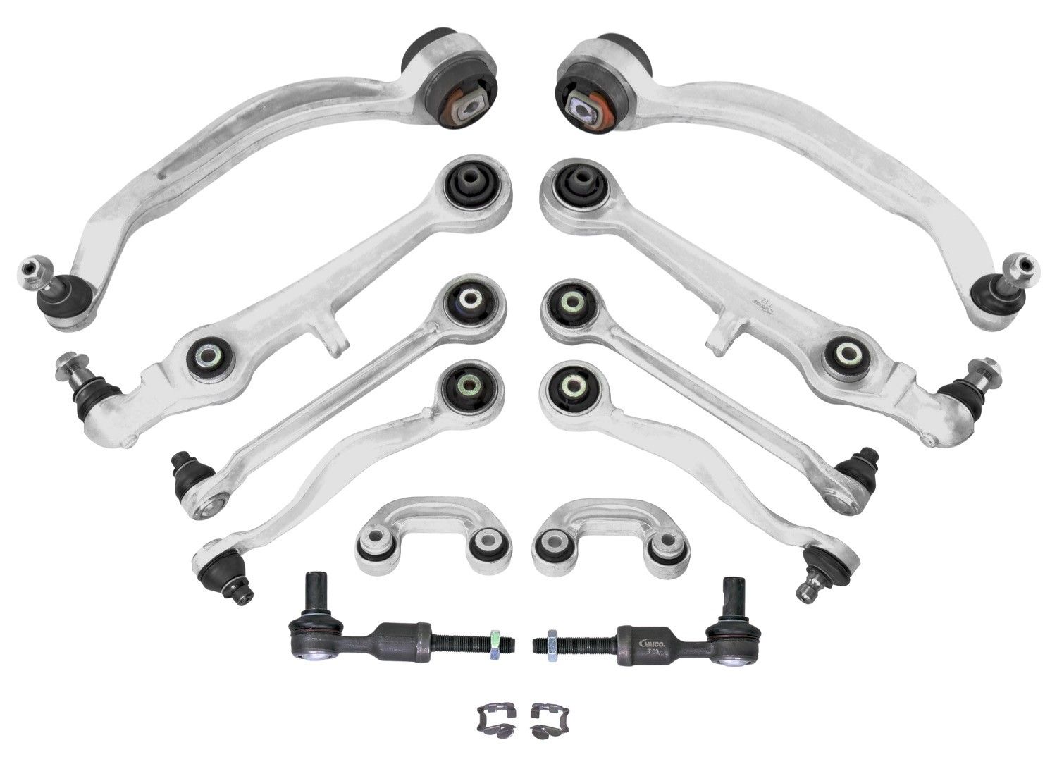2003, 2002, 2001 Audi S8 Suspension Control Arm Kit