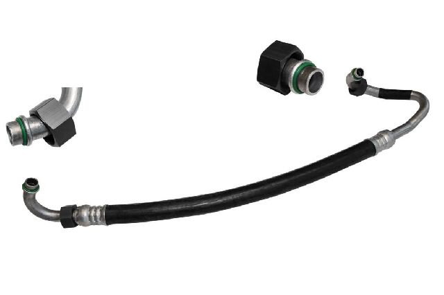 1997-1999 Audi A4 A/C Refrigerant Suction Hose (Vemo)