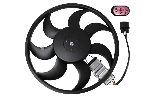 2007-2015 Audi Q7 Engine Cooling Fan Motor - Right (Vemo)
