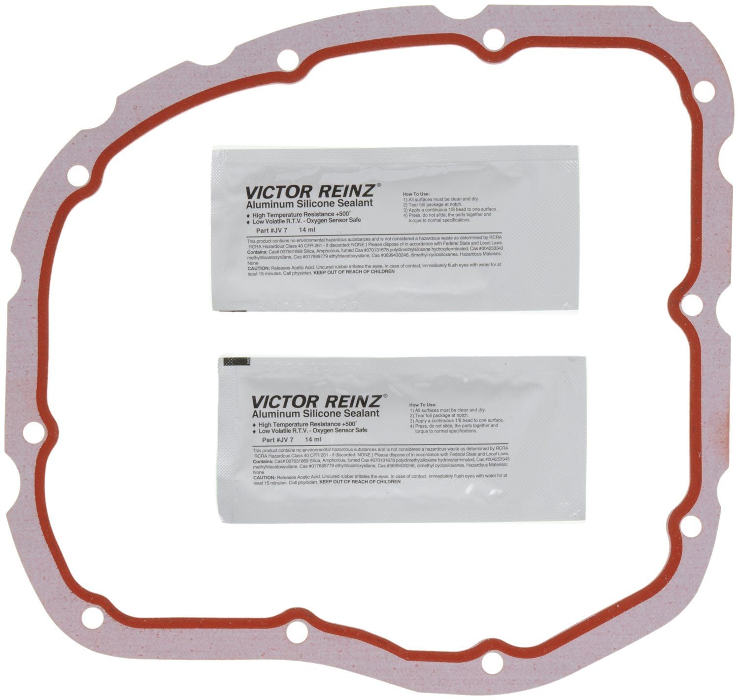 Engine Oil Pan Gasket Set Lower 4 Cyl 2.4L Victor Gaskets OS32298)