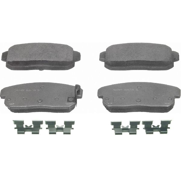 2002-2006 Nissan Sentra Disc Brake Pad Set - Rear (Wagner Brakes)