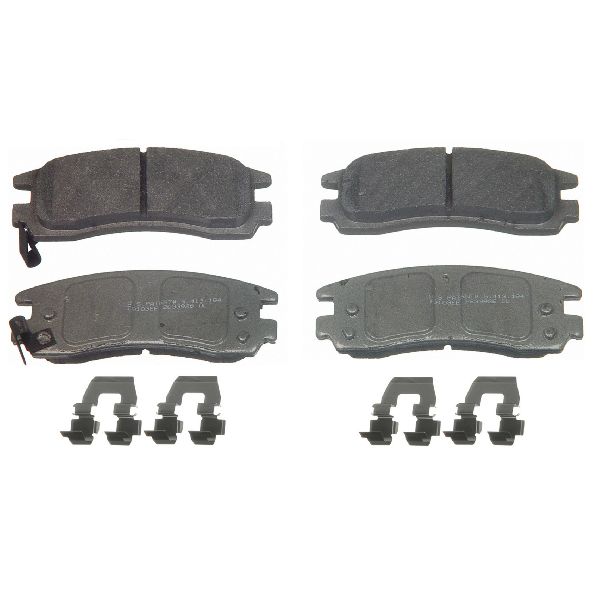 2001-2005 Pontiac Aztek Disc Brake Pad Set - Rear (Wagner Brakes)