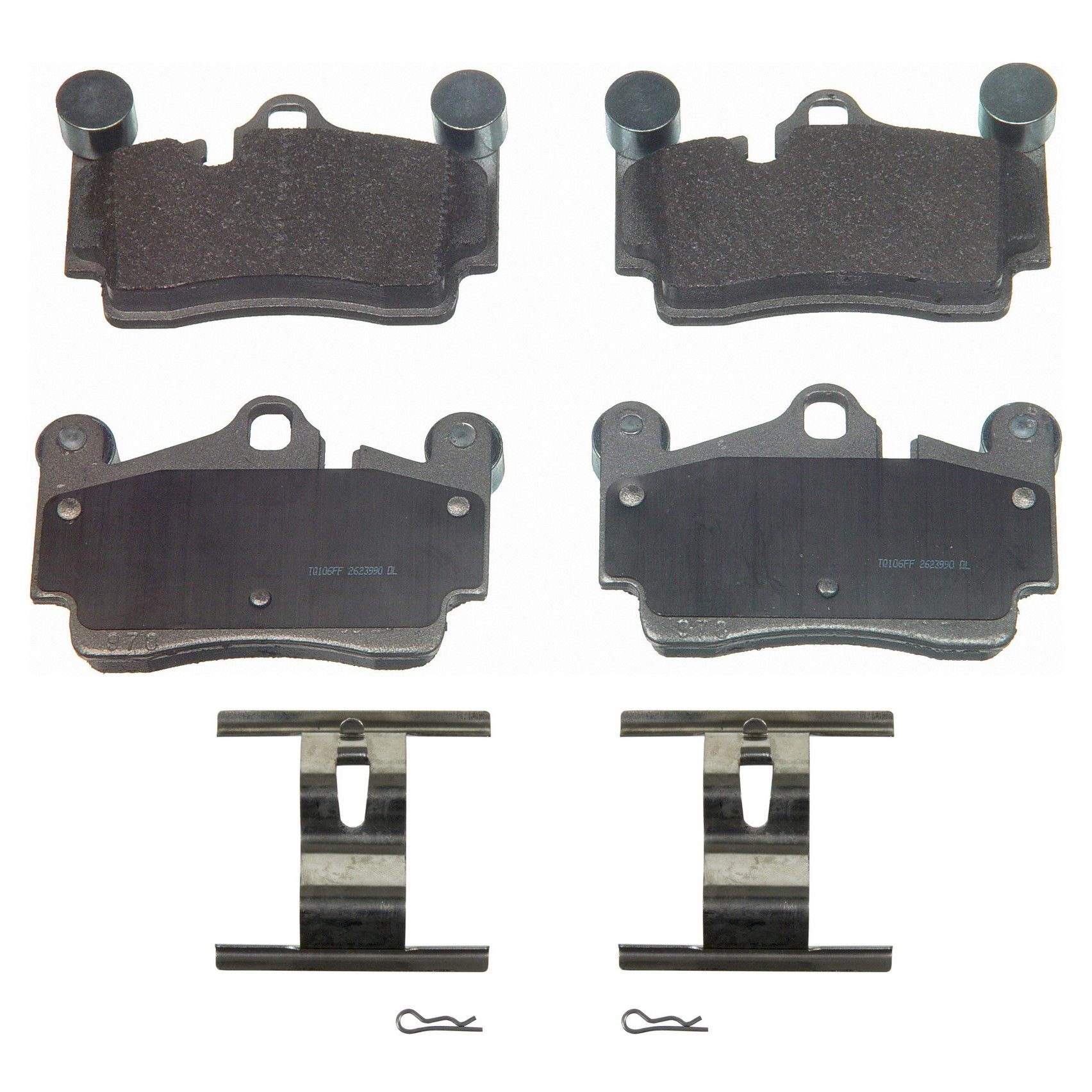 2010, 2009, 2008, 2007, 2006, 2005, 2004, 2003 Porsche Cayenne Disc Brake Pad Set