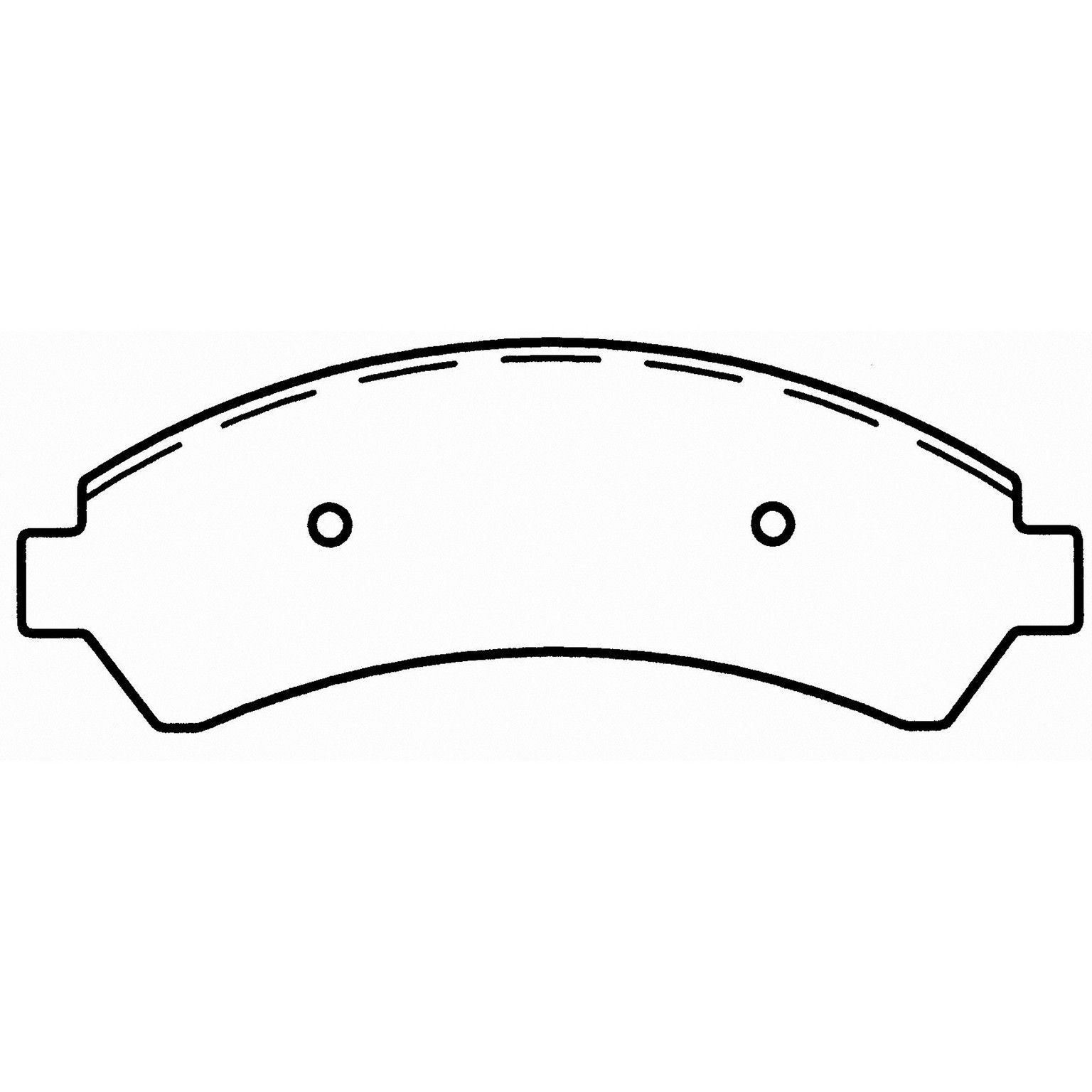 2005, 2004, 2003, 2002, 2001, 2000, 1999, 1998, 1997 GMC Jimmy Disc Brake Pad Set