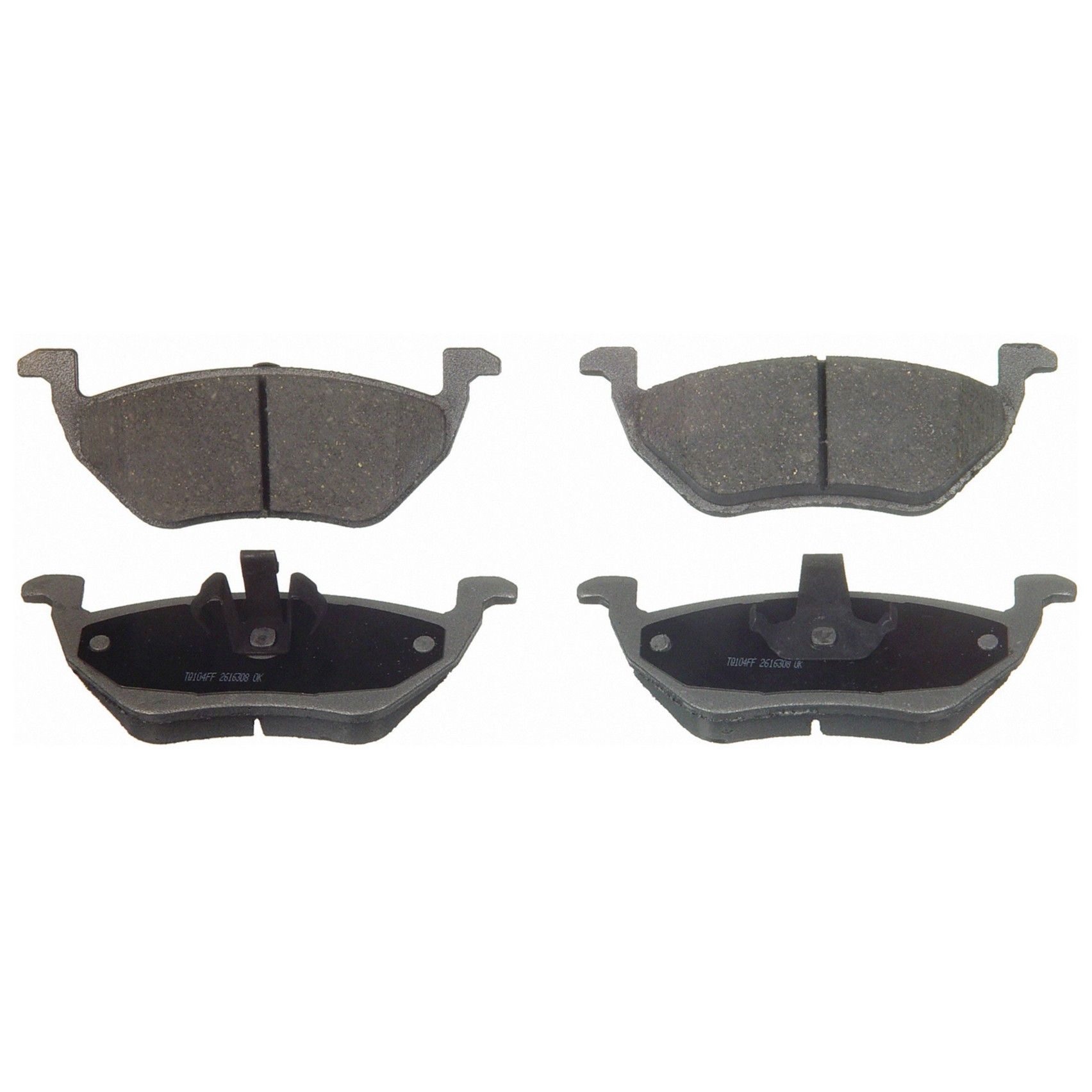 2011, 2010, 2009, 2008, 2007, 2006, 2005 Mazda Tribute Disc Brake Pad Set