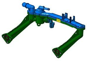 2013-2020 Jaguar XF HVAC Heater Pipe (Wahler)