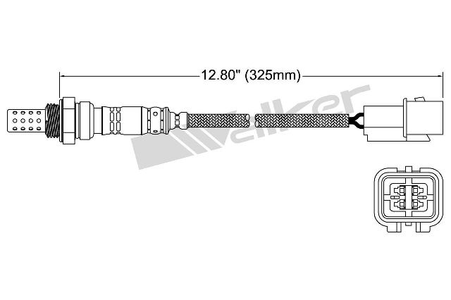 2004-2006 Mitsubishi Galant Oxygen Sensor - Upstream (Walker Products)
