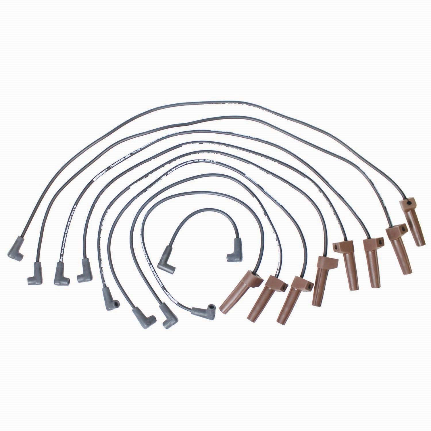 1988, 1987 Chevrolet R30 Spark Plug Wire Set