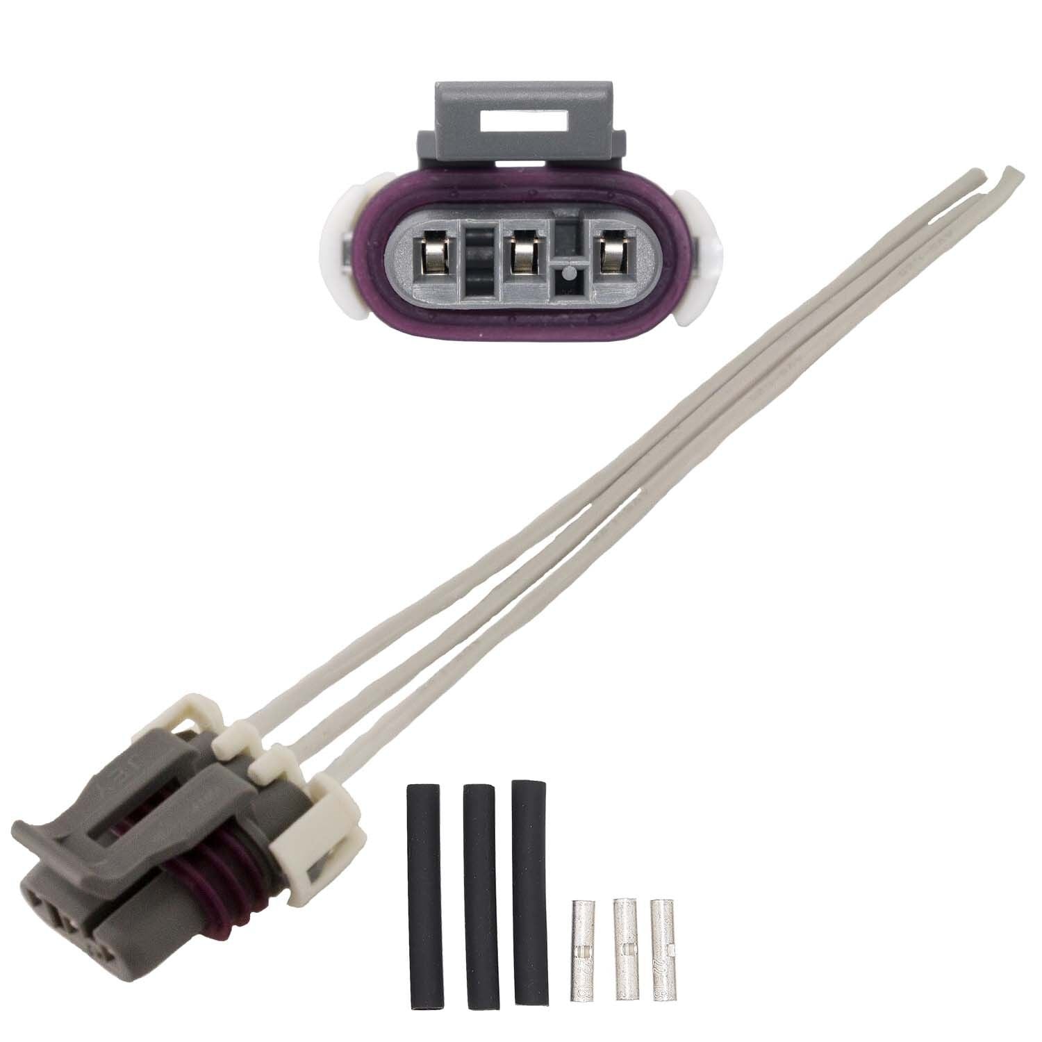 2007-2009 Chevrolet Silverado 2500 HD Barometric Pressure Sensor Connector Walker Products