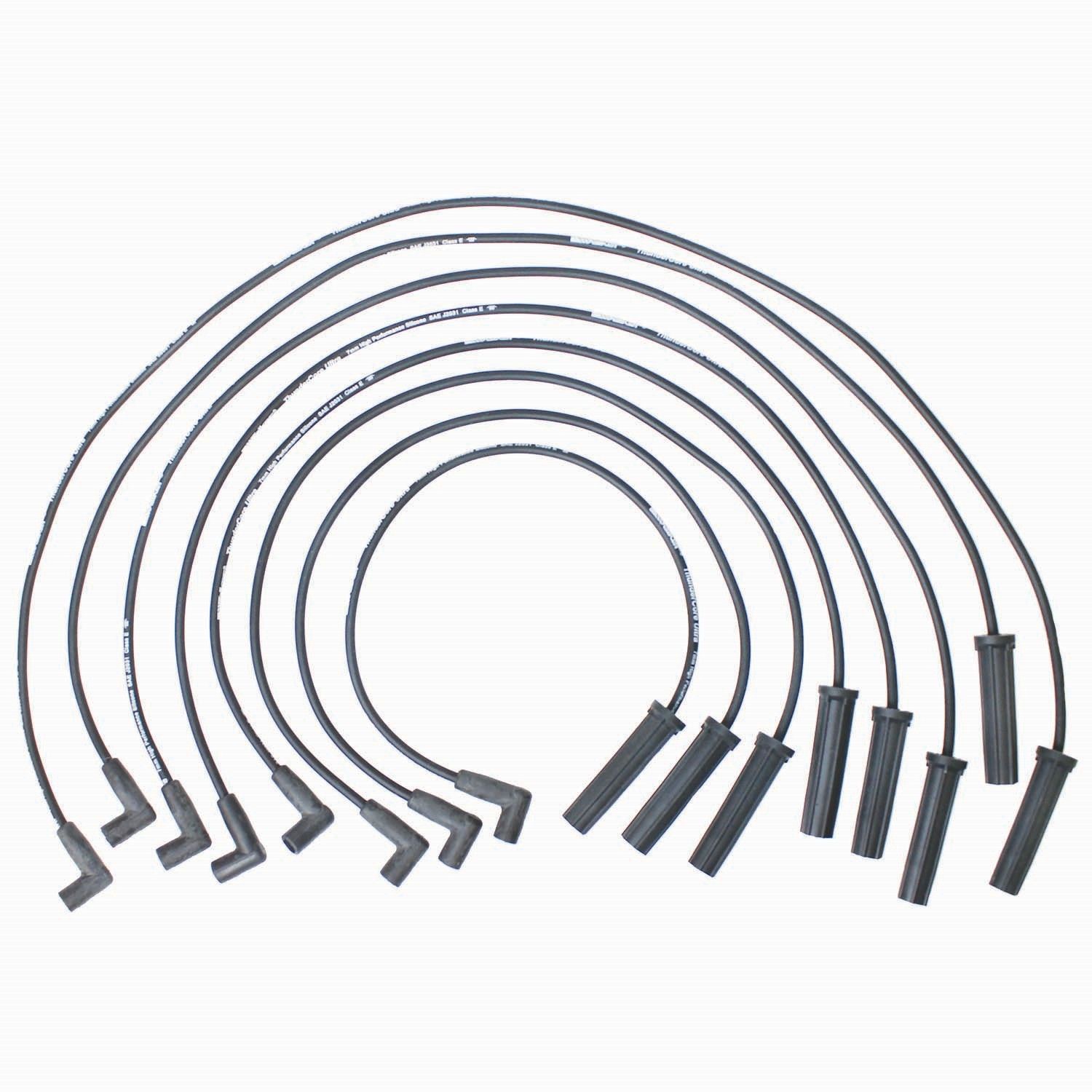 1989, 1988, 1987, 1986, 1985 GMC P3500 Spark Plug Wire Set
