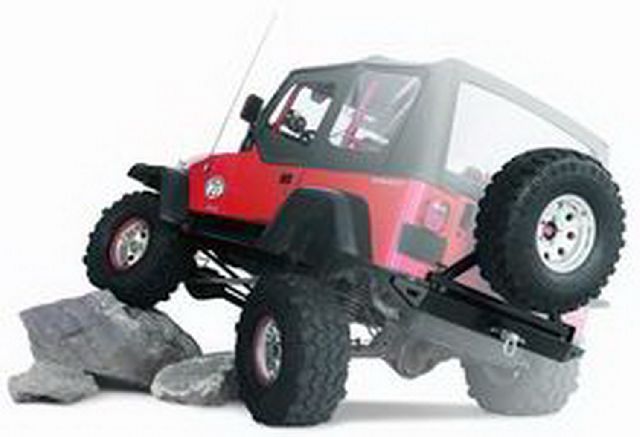 1987-1995 Jeep Wrangler Bumper -  or Rear (Warn)