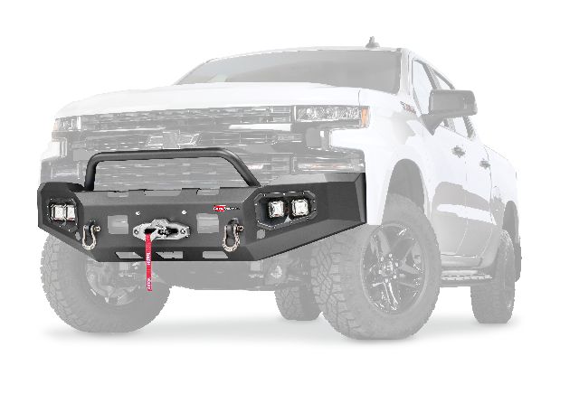 2019-2021 Chevrolet Silverado 1500 Bumper -  or Front (Warn)