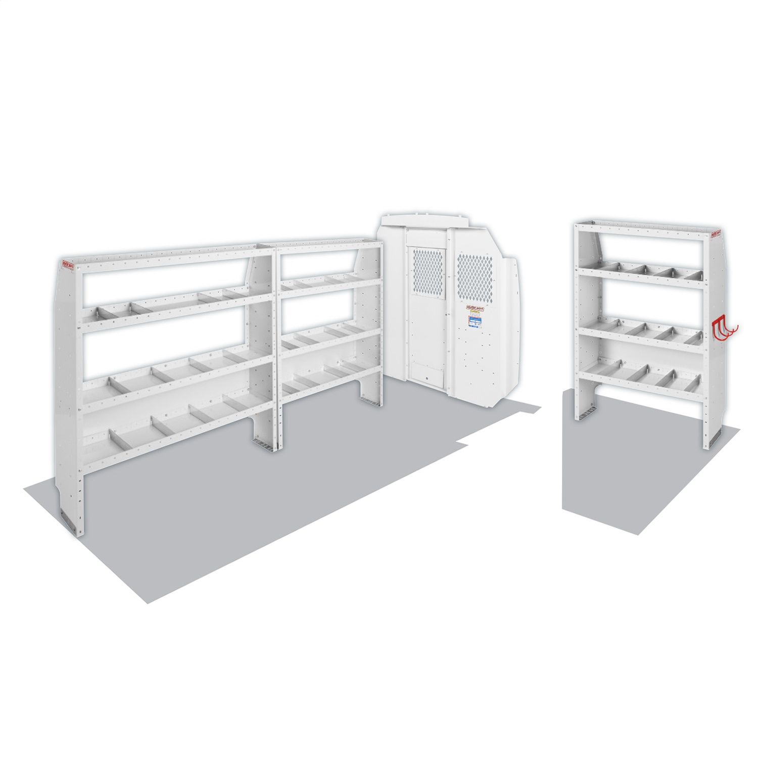 2021, 2020, 2019, 2018, 2017, 2016, 2015, 2014 Ram ProMaster 2500 1500 Van Storage Shelving Unit