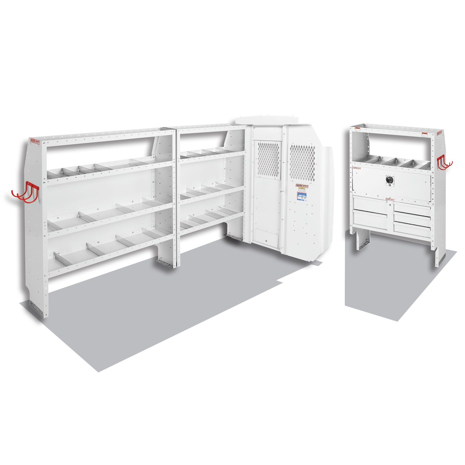 2021, 2020, 2019, 2018, 2017, 2016, 2015 Ford Transit-150 Van Storage Shelving Unit