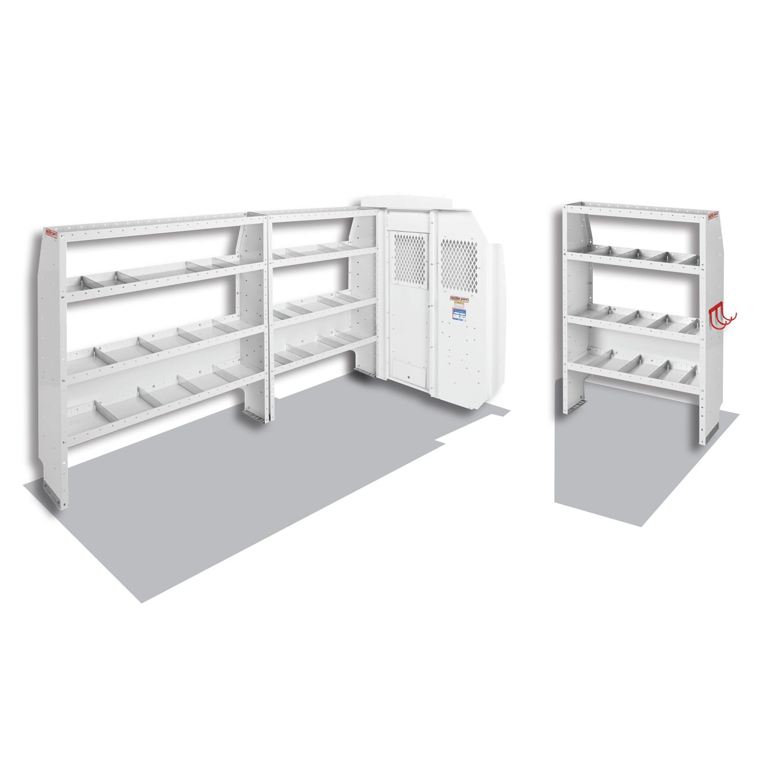 2021, 2020, 2019, 2018, 2017, 2016, 2015 Ram ProMaster 3500 Van Storage Shelving Unit
