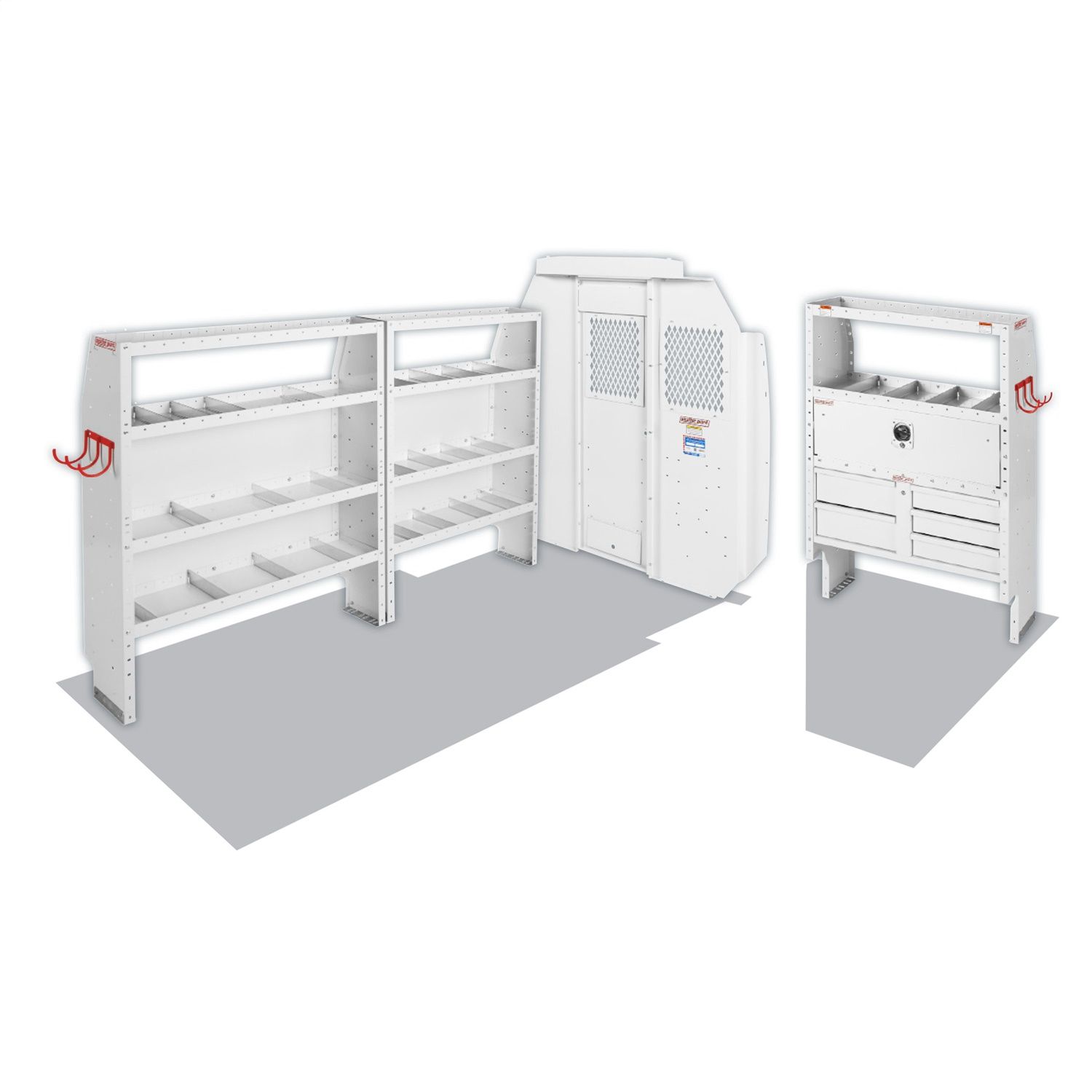 2021, 2020, 2019, 2018, 2017, 2016, 2015, 2014 Ram ProMaster 3500 1500 Van Storage Shelving Unit