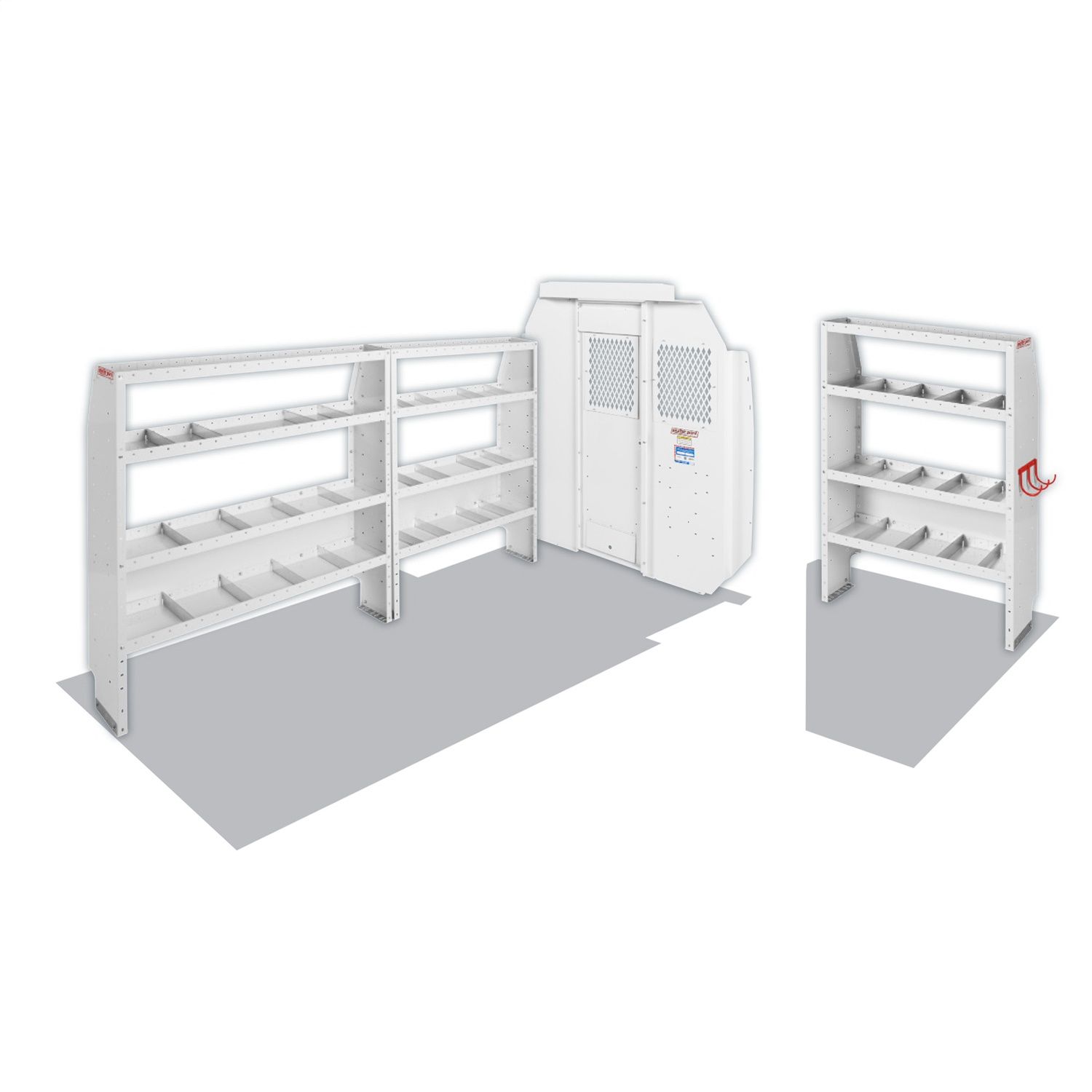 2021, 2020, 2019, 2018, 2017, 2016, 2015, 2014 Ram ProMaster 2500 1500 Van Storage Shelving Unit