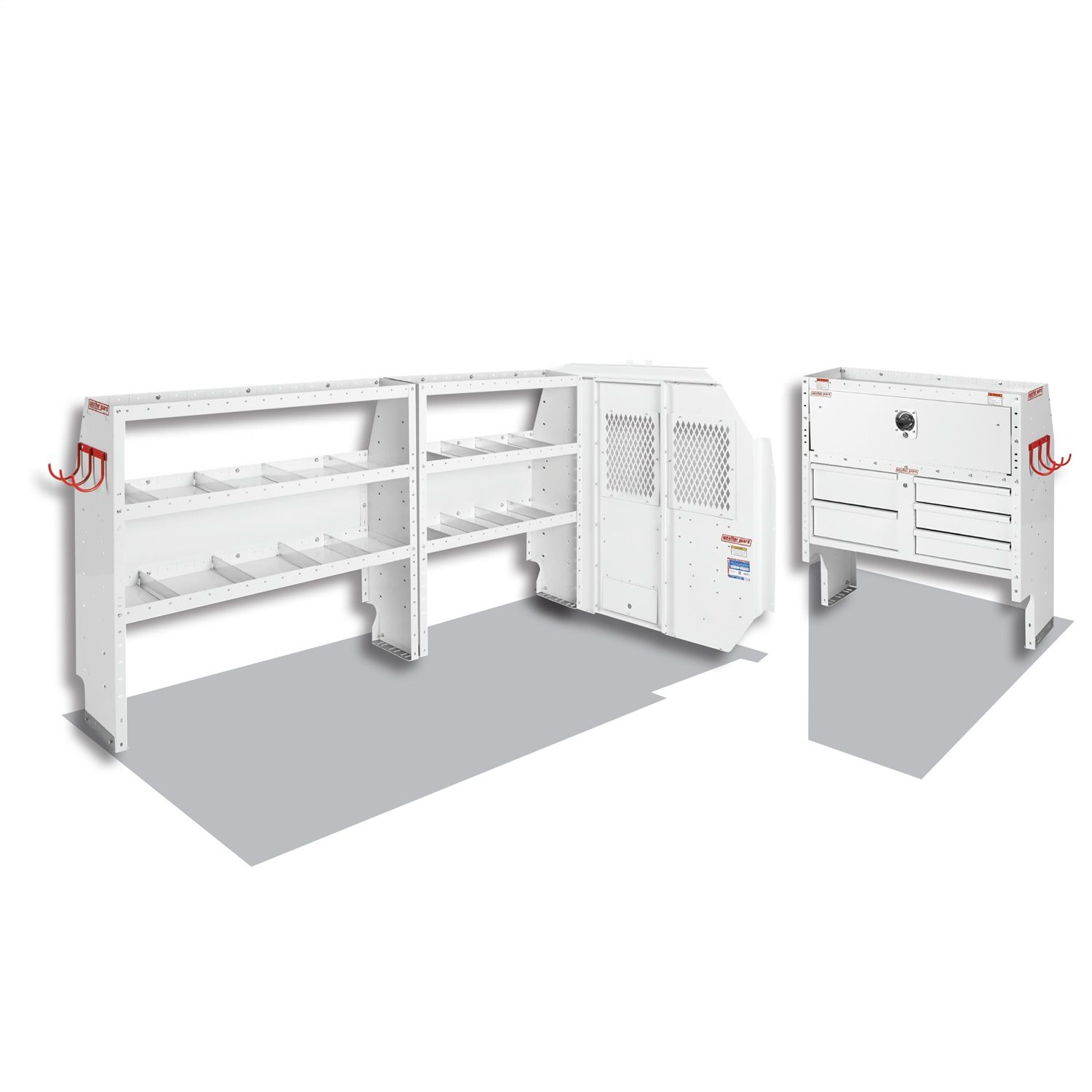 2021, 2020, 2019, 2018, 2017, 2016, 2015 Ford Transit-250 Van Storage Shelving Unit