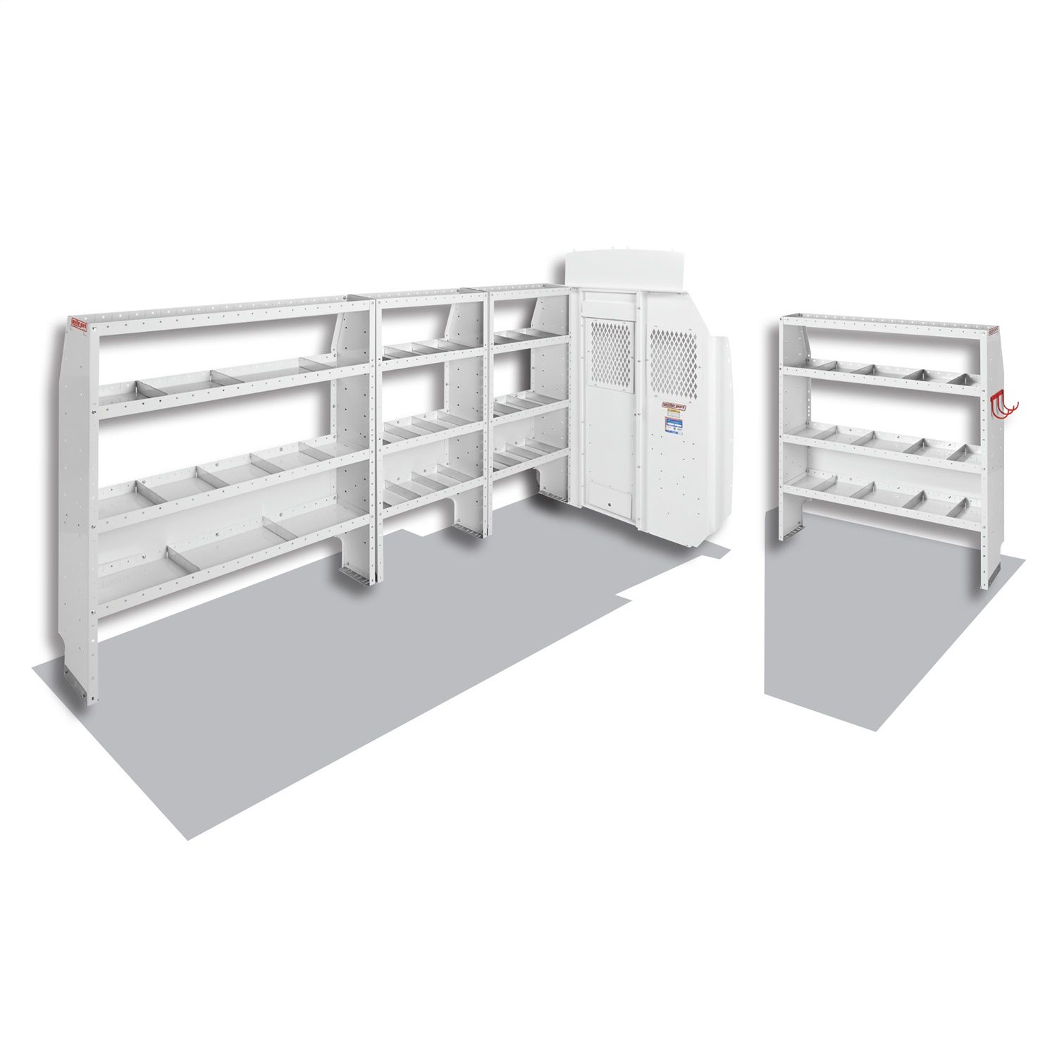 2021, 2020, 2019, 2018, 2017, 2016, 2015 Ford Transit-250 Van Storage Shelving Unit