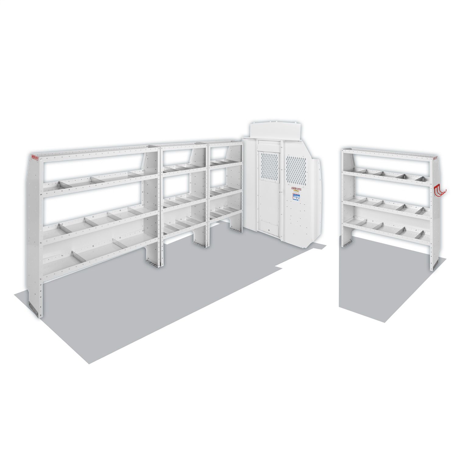 2021, 2020, 2019, 2018, 2017, 2016, 2015, 2014 Ram ProMaster 2500 1500 Van Storage Shelving Unit