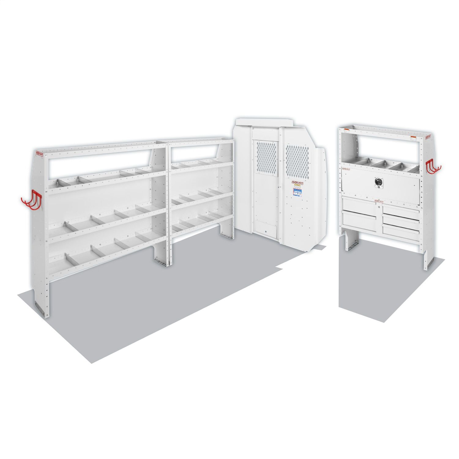 2021, 2020, 2019, 2018, 2017, 2016, 2015, 2014 Ram ProMaster 3500 1500 Van Storage Shelving Unit