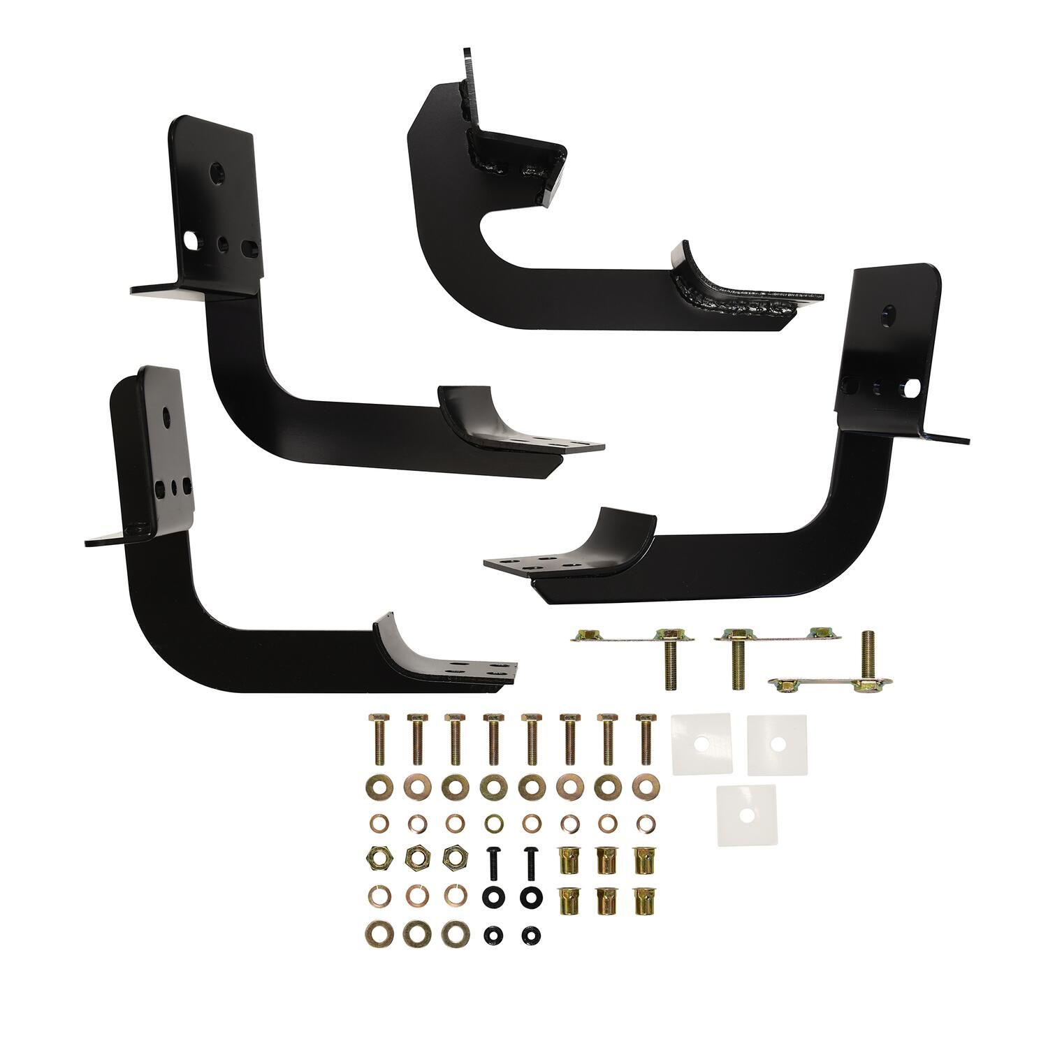 2024, 2023, 2022, 2021, 2020, 2019, 2018, 2017, 2016, 2015, 2014, 2013, 2012, 2011 Ram 3500 1500 Step Nerf Bar Mount Kit