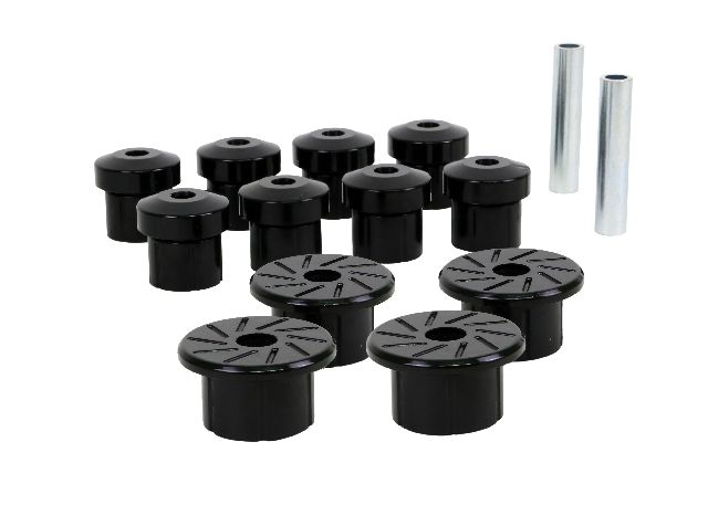 1973-1981 Pontiac Firebird Leaf Spring and Shackle Bushing Kit - Rear (Whiteline)