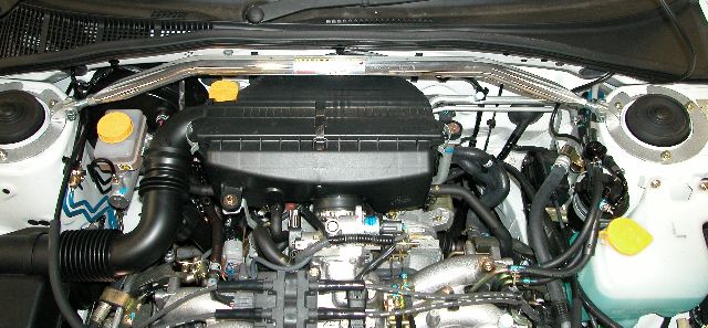 2003-2008 Subaru Forester Suspension Strut Brace - Front (Whiteline)
