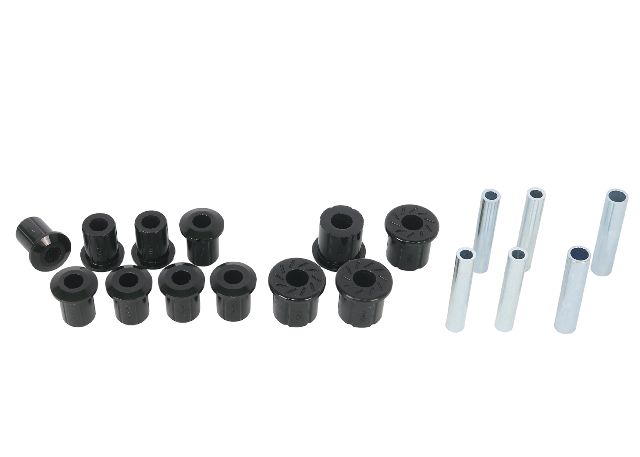 1975-1986 Chevrolet K20 Leaf Spring and Shackle Bushing Kit - Front (Whiteline)
