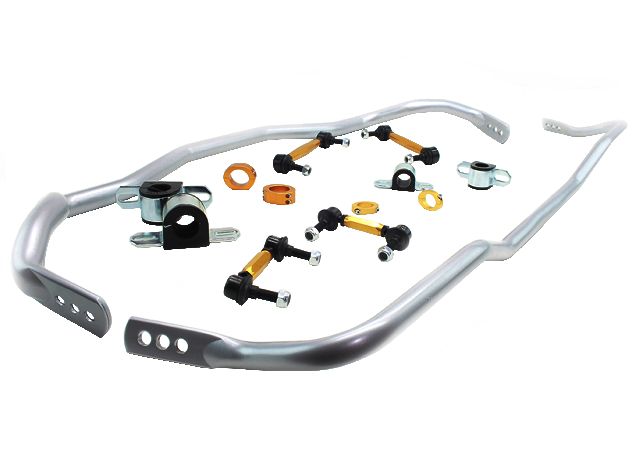 2015-2024 Ford Mustang Suspension Stabilizer Bar Kit - Front and Rear (Whiteline)
