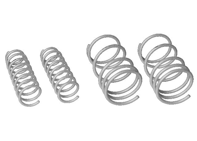 2008-2015 Mitsubishi Lancer Coil Spring Set - Front and Rear (Whiteline)