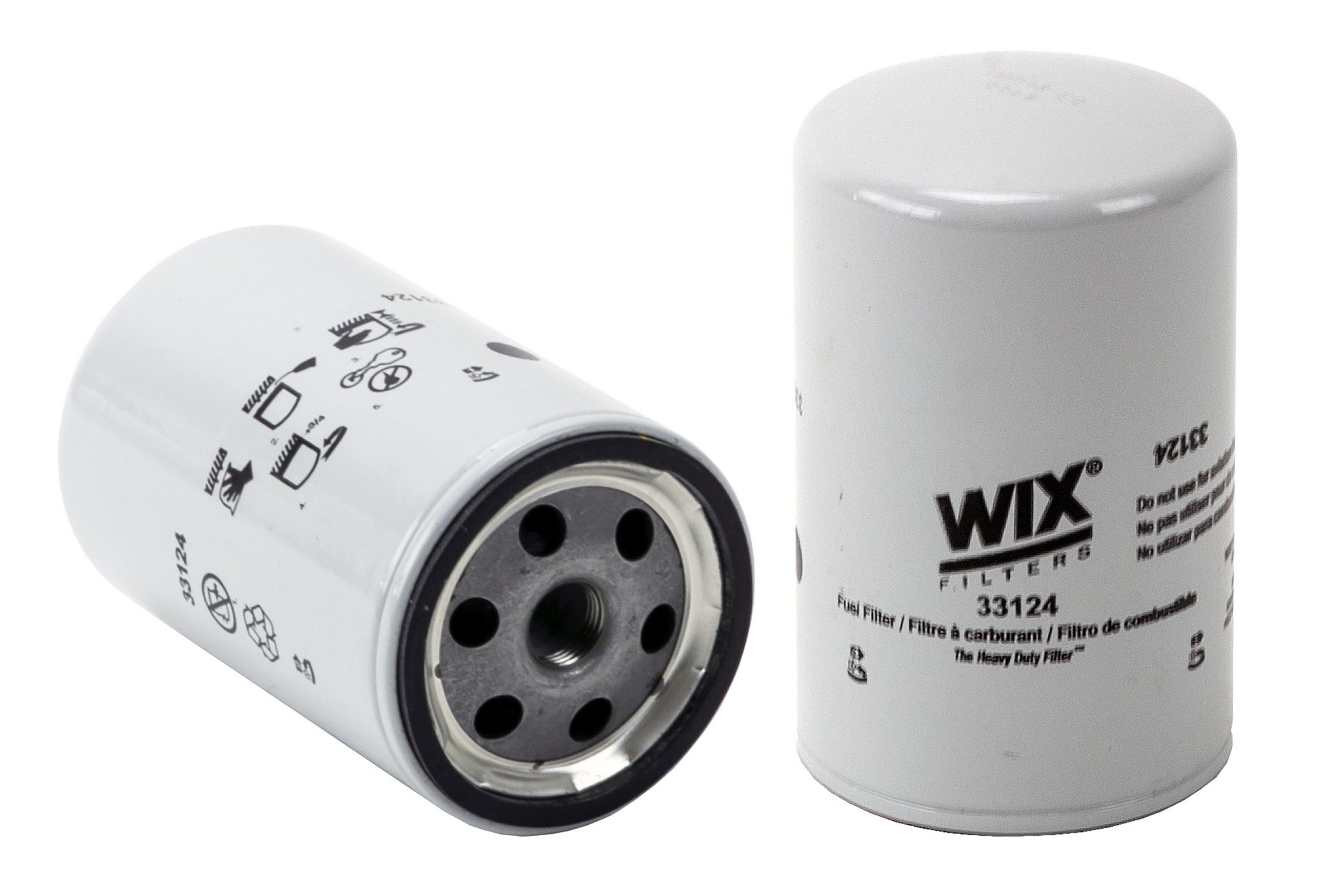 1982 GMC K2500 Suburban Fuel Filter 8 Cyl 6.2L (Wix 33124)