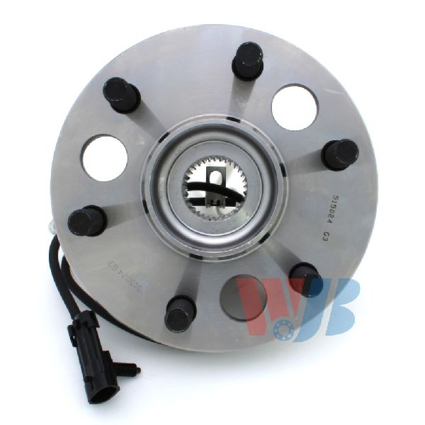 1995 GMC K2500 Wheel Bearing and Hub Assembly - Front (WJB)