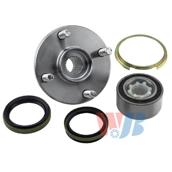 1993-1995 Geo Prizm Wheel Bearing and Hub Assembly - Front (WJB)