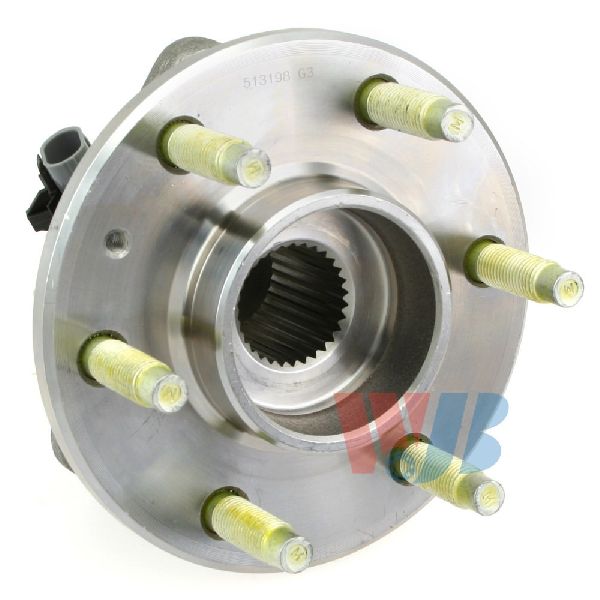 2004-2009 Cadillac SRX Wheel Bearing and Hub Assembly - Front (WJB)