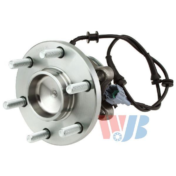 2006-2008 Nissan Frontier Wheel Bearing and Hub Assembly - Front (WJB)