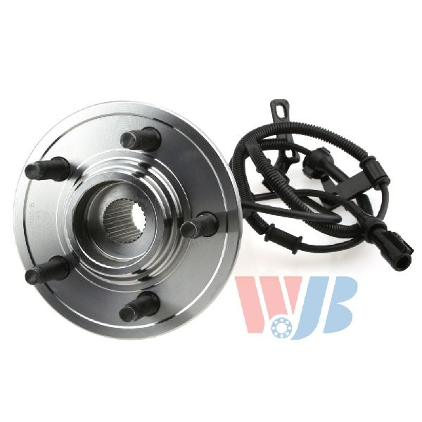 2006-2010 Ford Explorer Wheel Bearing and Hub Assembly - Front (WJB)