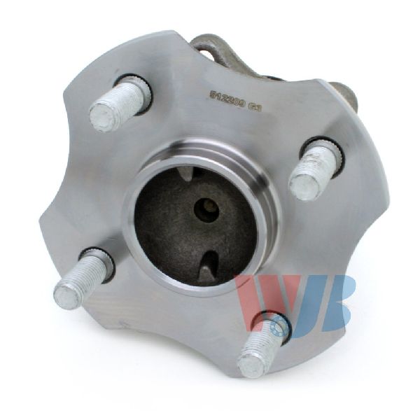 2004-2006 Scion xA Wheel Bearing and Hub Assembly - Rear (WJB)
