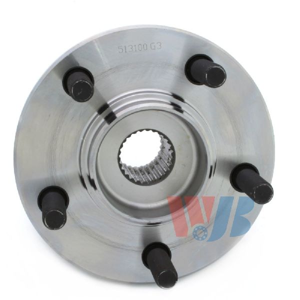 1996-2007 Ford Taurus Wheel Bearing and Hub Assembly - Front (WJB)