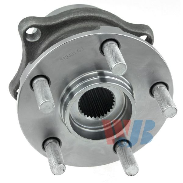 2009-2013 Subaru Forester Wheel Bearing and Hub Assembly - Rear (WJB)