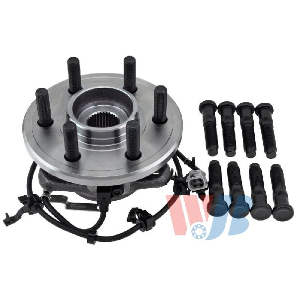 1998-2003 Dodge Durango Wheel Bearing and Hub Assembly - Front Left (WJB)