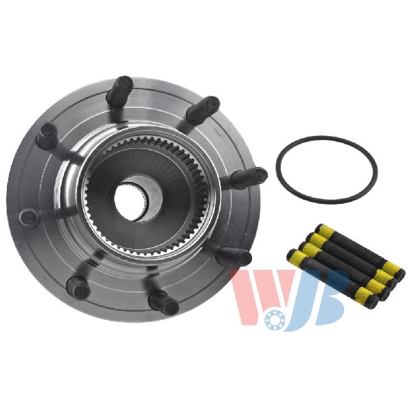 2003-2005 Ford Excursion Wheel Bearing and Hub Assembly - Front (WJB)