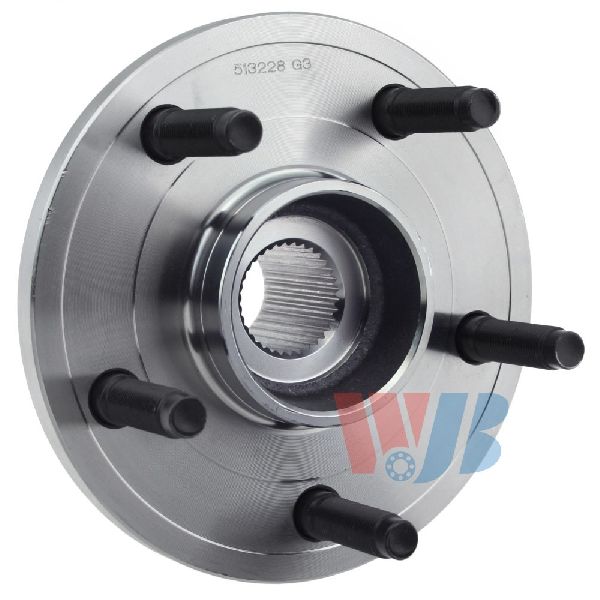 2005-2009 Dodge Dakota Wheel Bearing and Hub Assembly - Front (WJB)